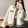 DAZY Womens Colorblock Padded Warm Jacket Coat Winter main 2