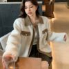 DAZY Womens Colorblock Padded Warm Jacket Coat Winter main 3