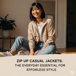 Zip Up Casual Jackets: The Essential Layer for Effortless Style