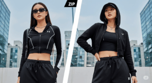 Cropped Zip Up Hoodie Women – Dynamic & Fashionable